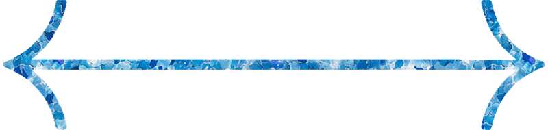 Decorative arrow used to separate page sections.